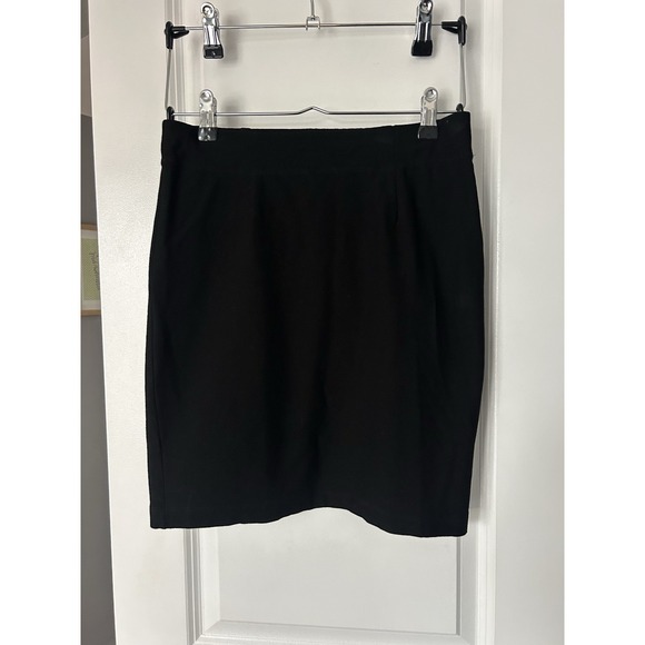 Eileen Fisher Dresses & Skirts - Eileen Fisher Black Knit Mini Pencil Skirt Size PP Small Petite